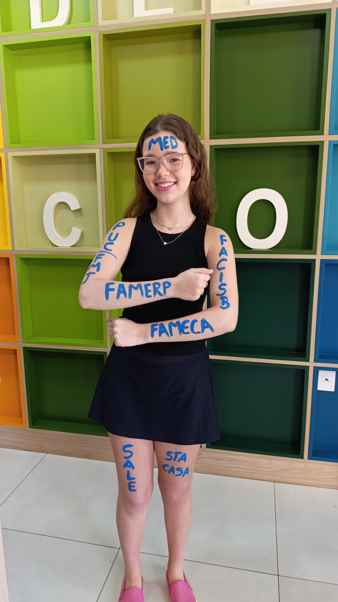 Anna Júlia Ferracini — Aprovação na FAMERP